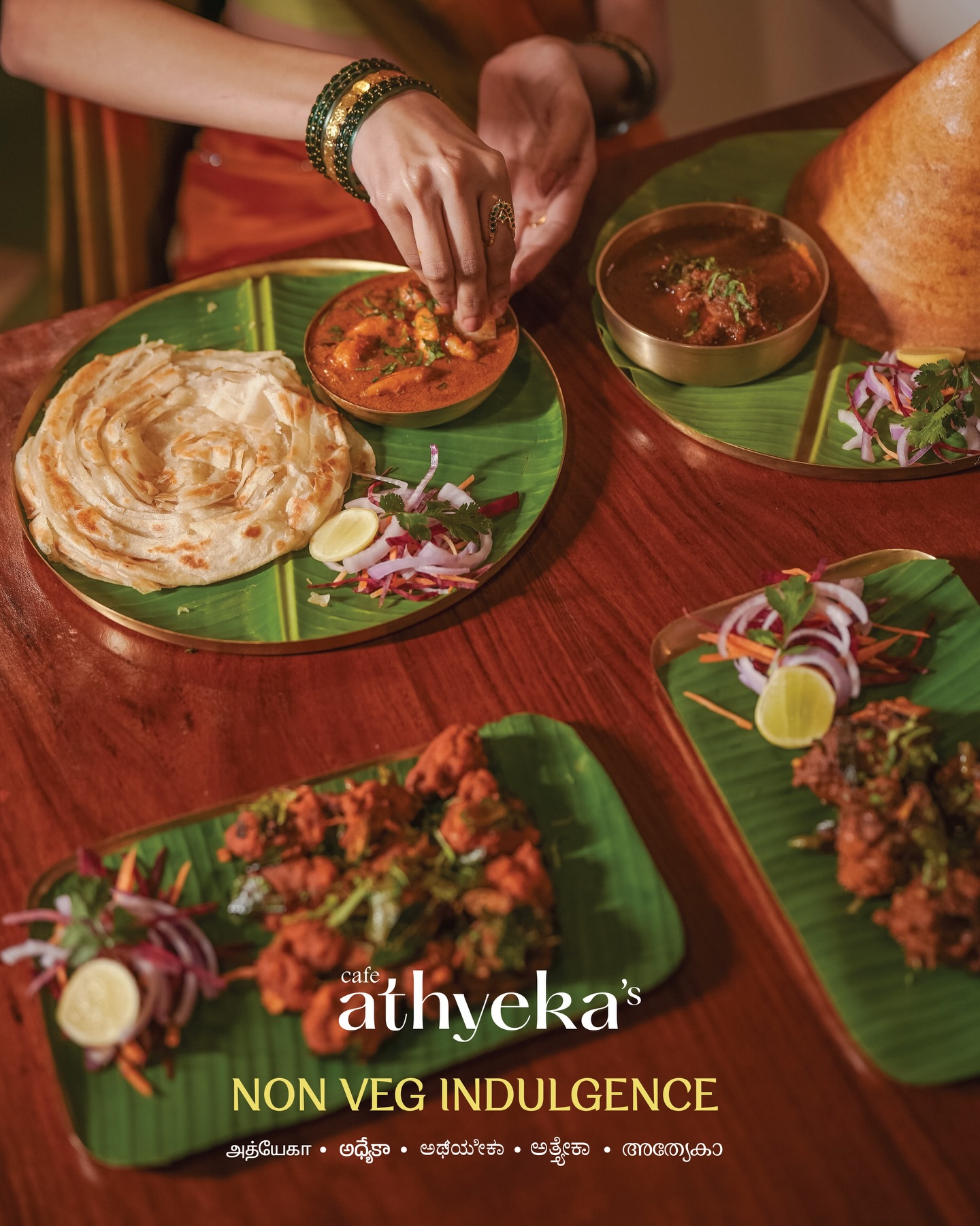 Athyeka cafe Facebook ad: From slow-simmered gravies that cling lovingly to every…