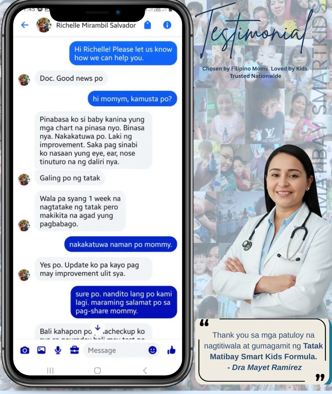 Mayet Ramirez Facebook ad: Isang lola ang nag-message sa amin, Salamat po…