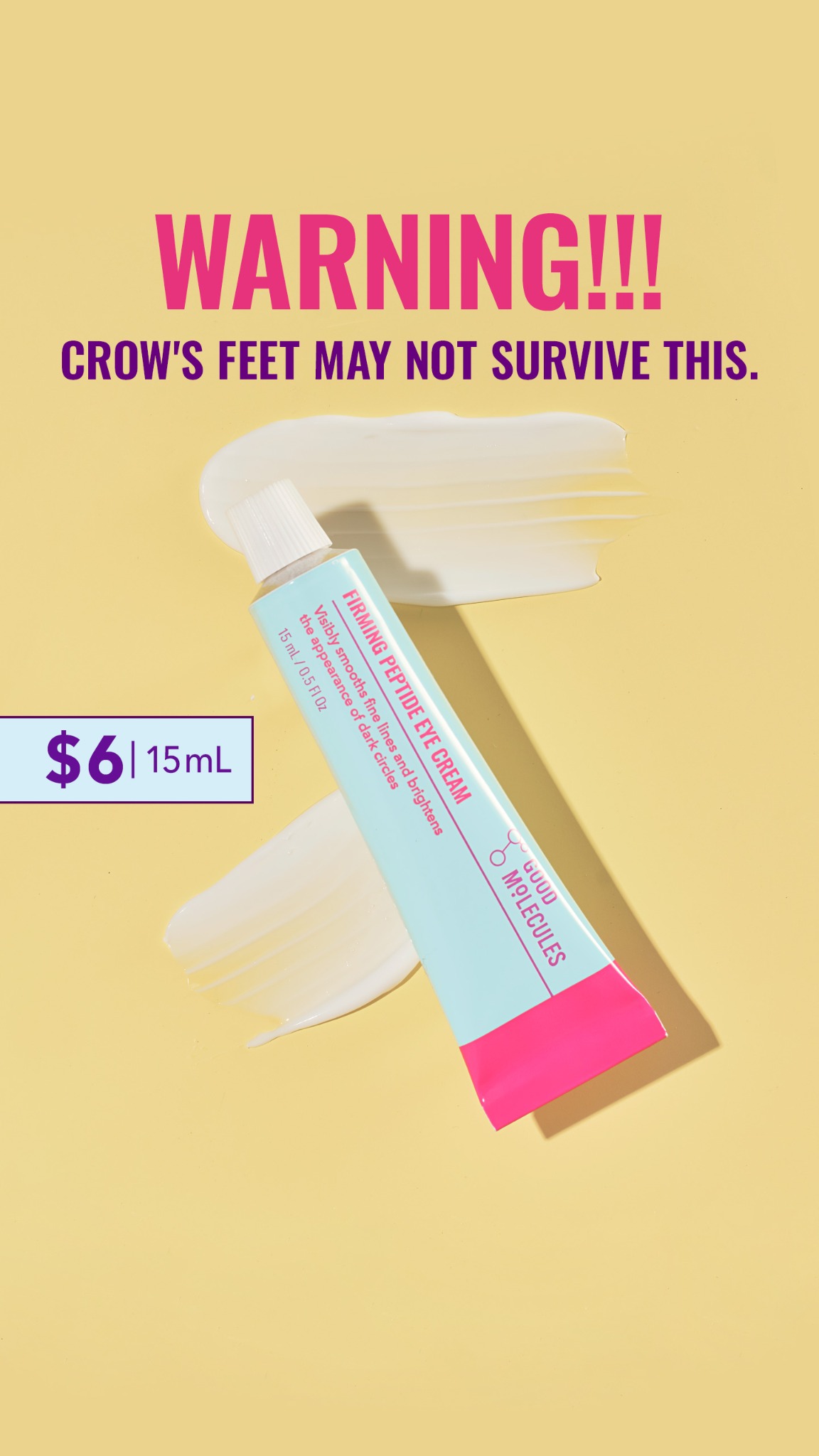 Good Molecules Facebook ad