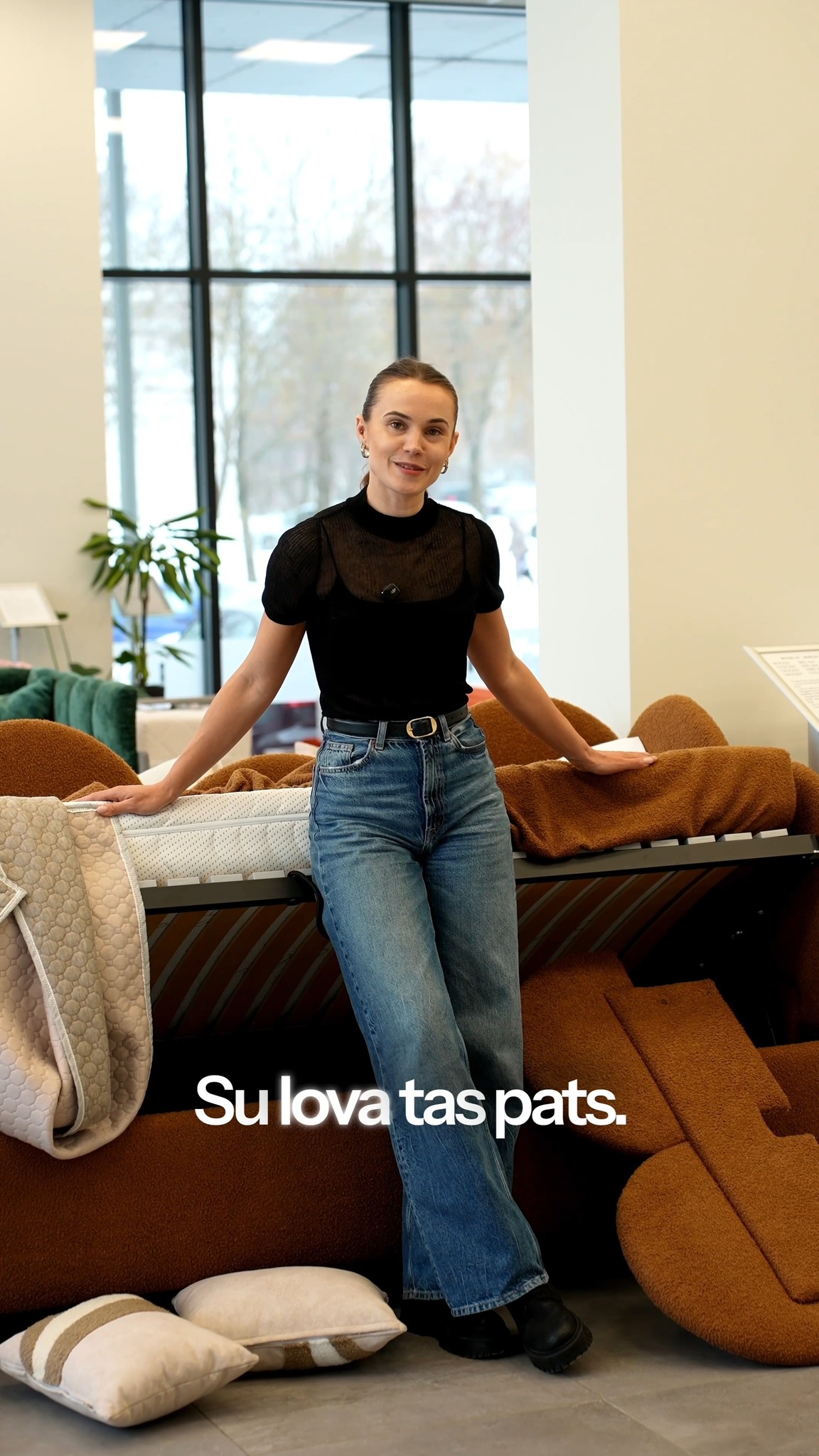 Diansa - lovos, gaminamos Lietuvoje Facebook ad: Lovą galima išsirinkti ir internetu.