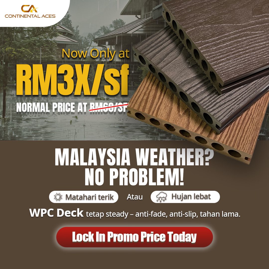 Continental Aces Facebook ad: Hot sun or heavy rain?