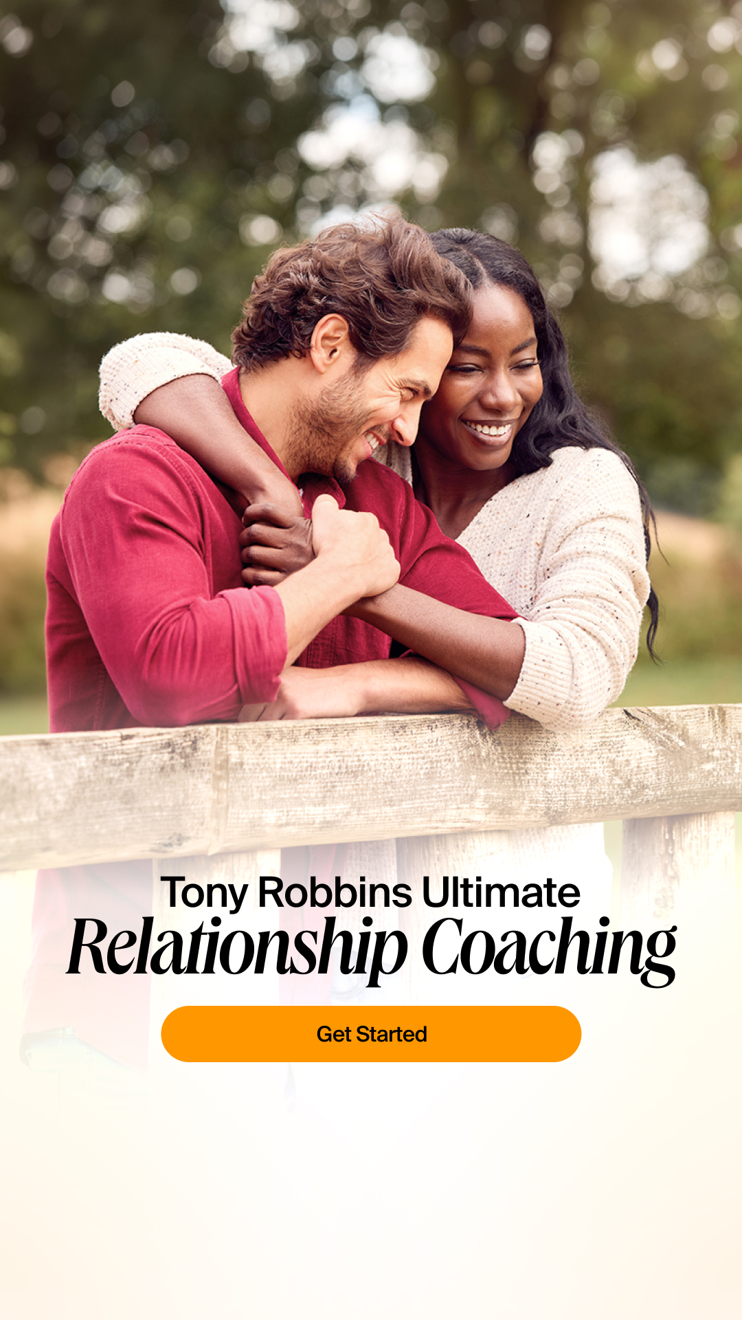 Tony Robbins Facebook ad: Bring back the spark-naturally