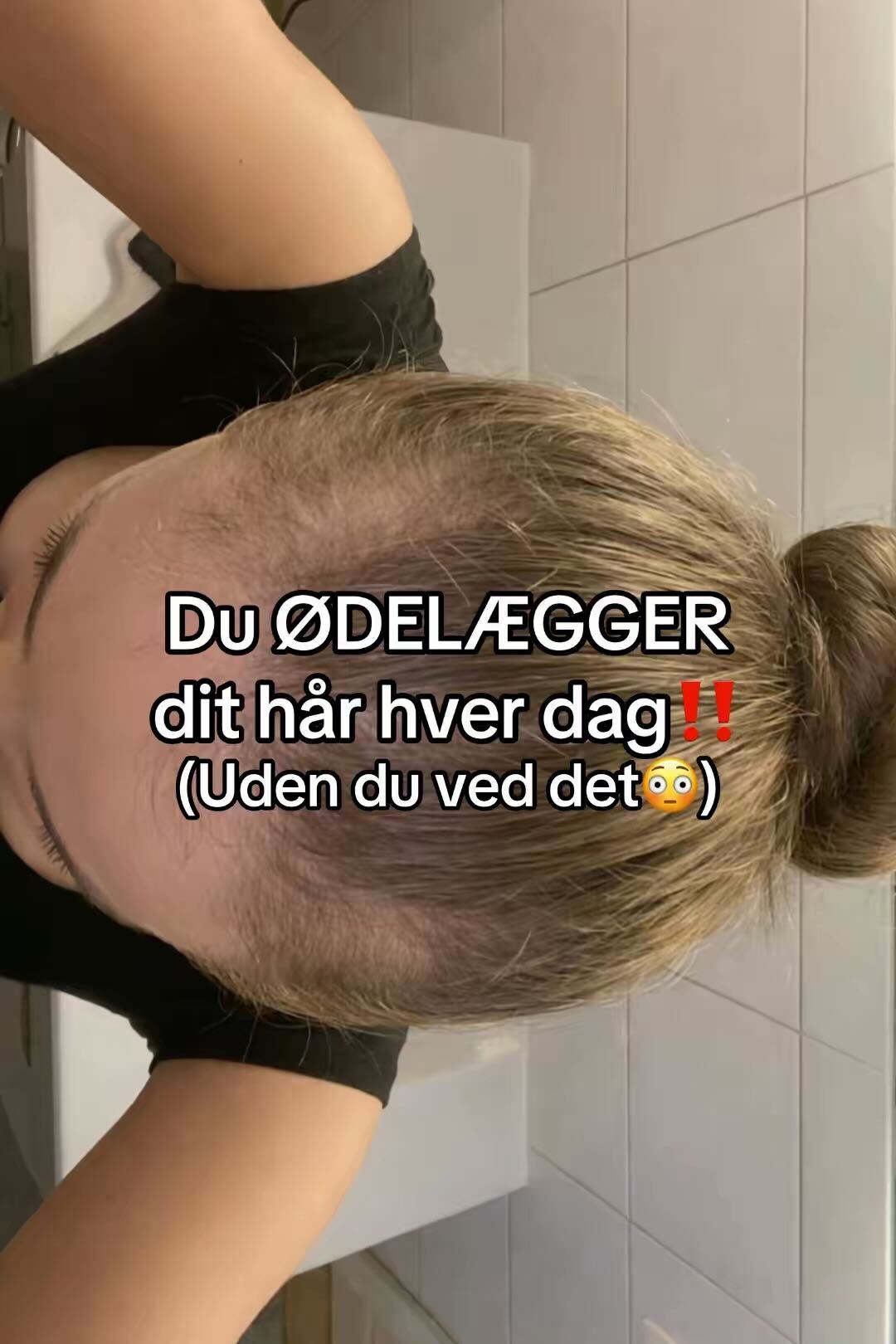 Hårpleje tips Facebook ad