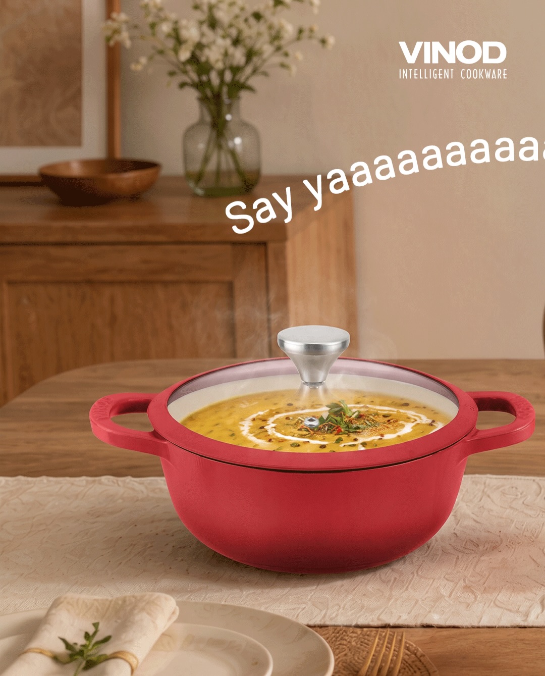 Vinod Cookware Facebook ad