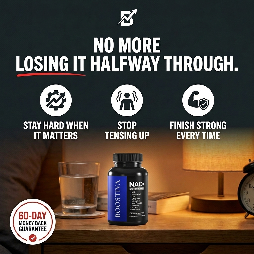 Boostiva Men Facebook ad from May 20, 2026