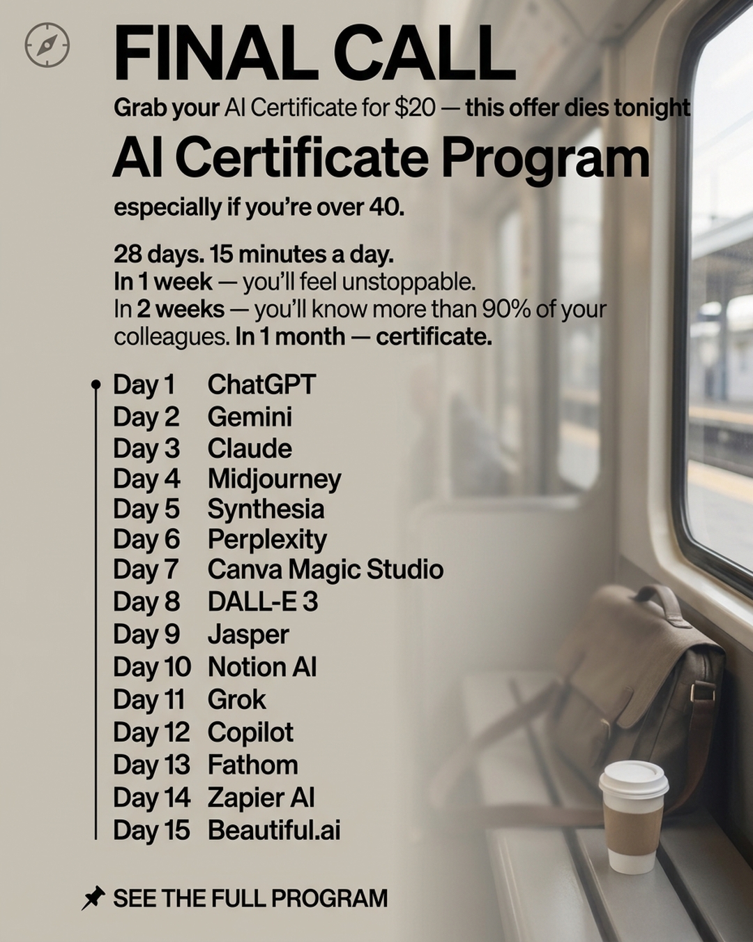 AI Essentials Facebook ad