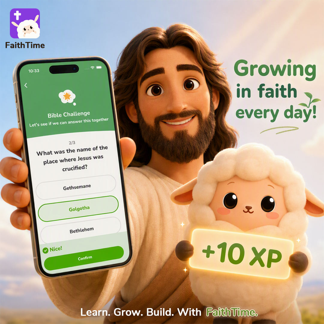 FaithTime Facebook ad: Your Faith Friend Is Here