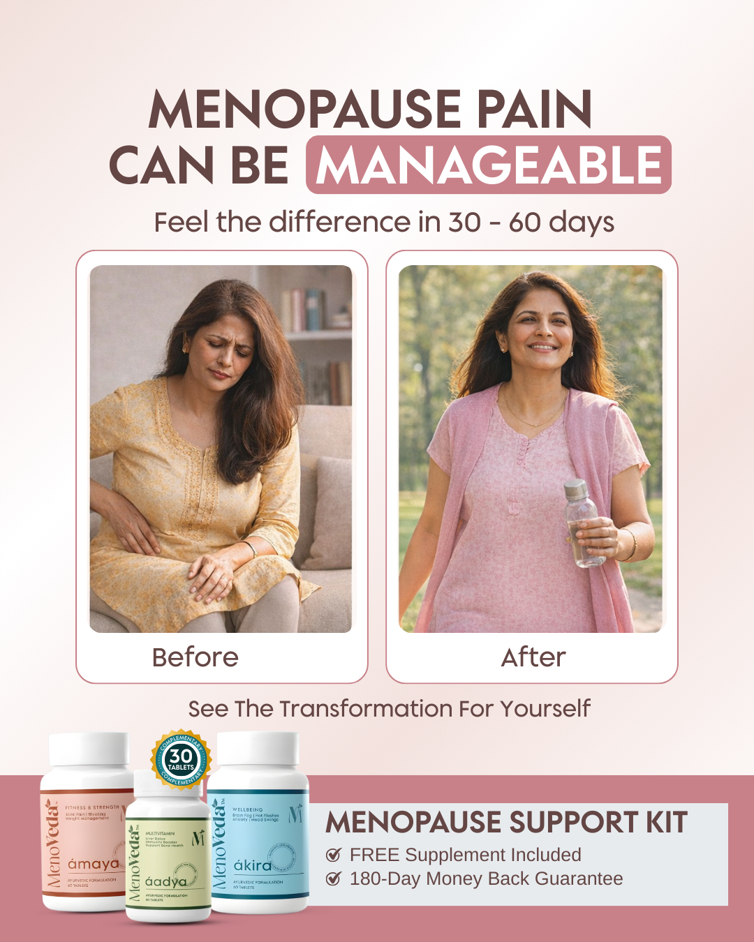 Menoveda Facebook ad