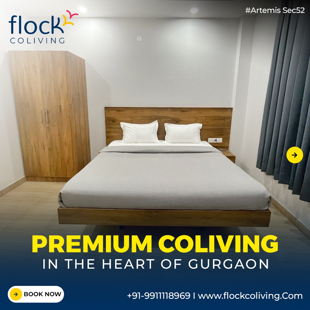 Flock Coliving Facebook ad
