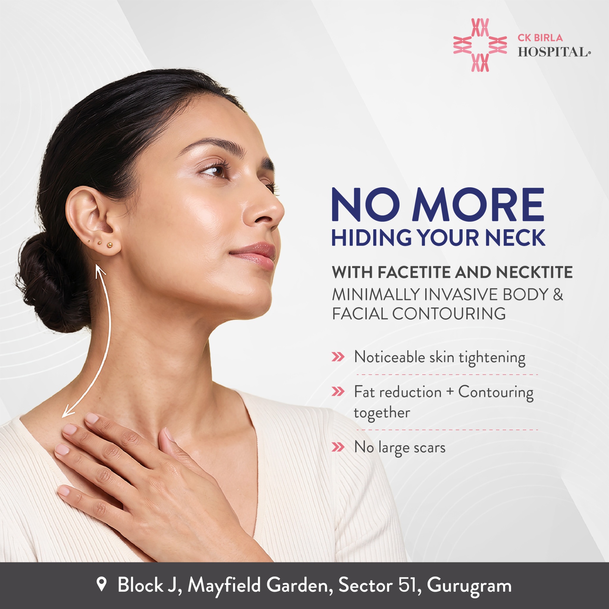 CK Birla Hospital Facebook ad