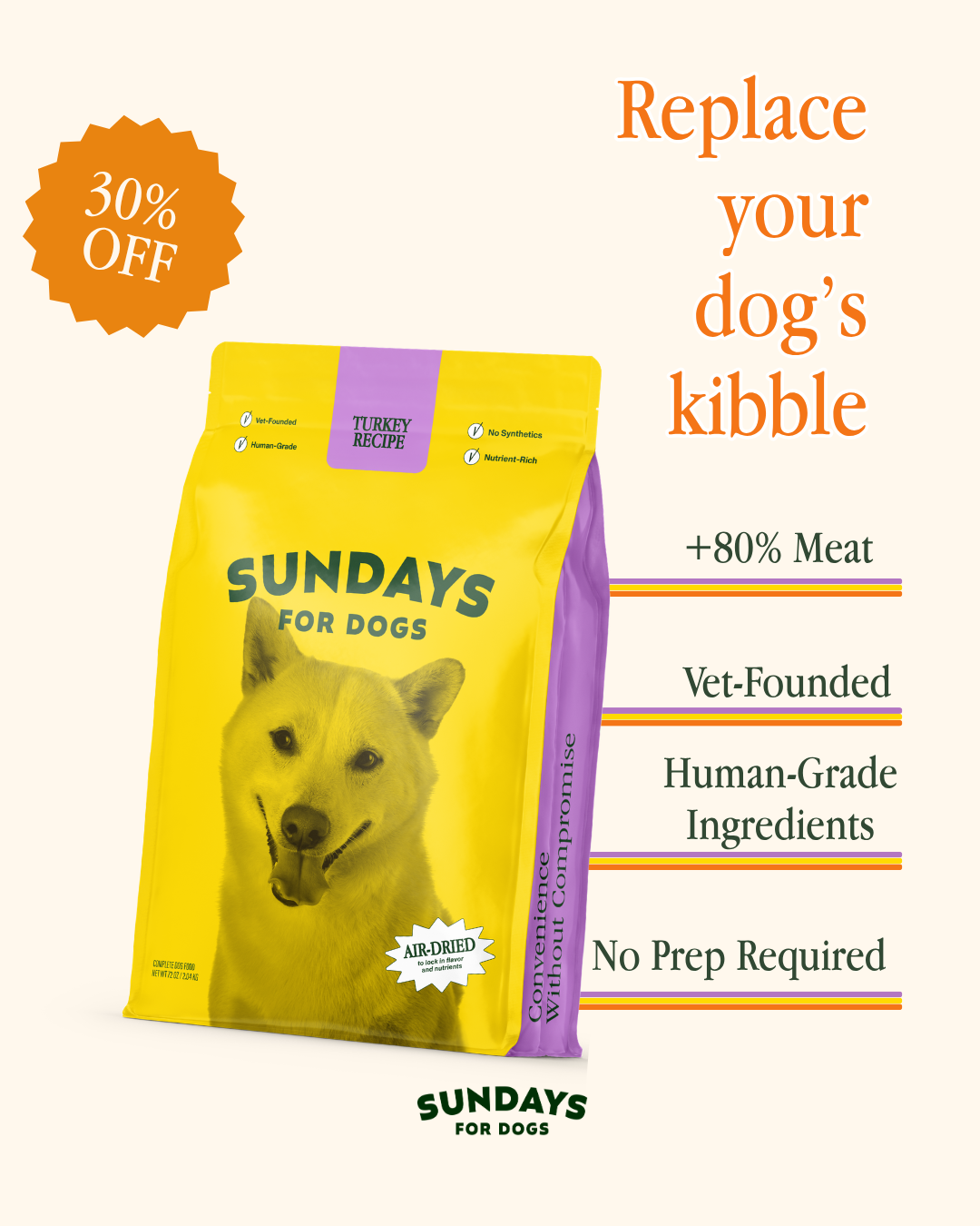Sundays Facebook ad