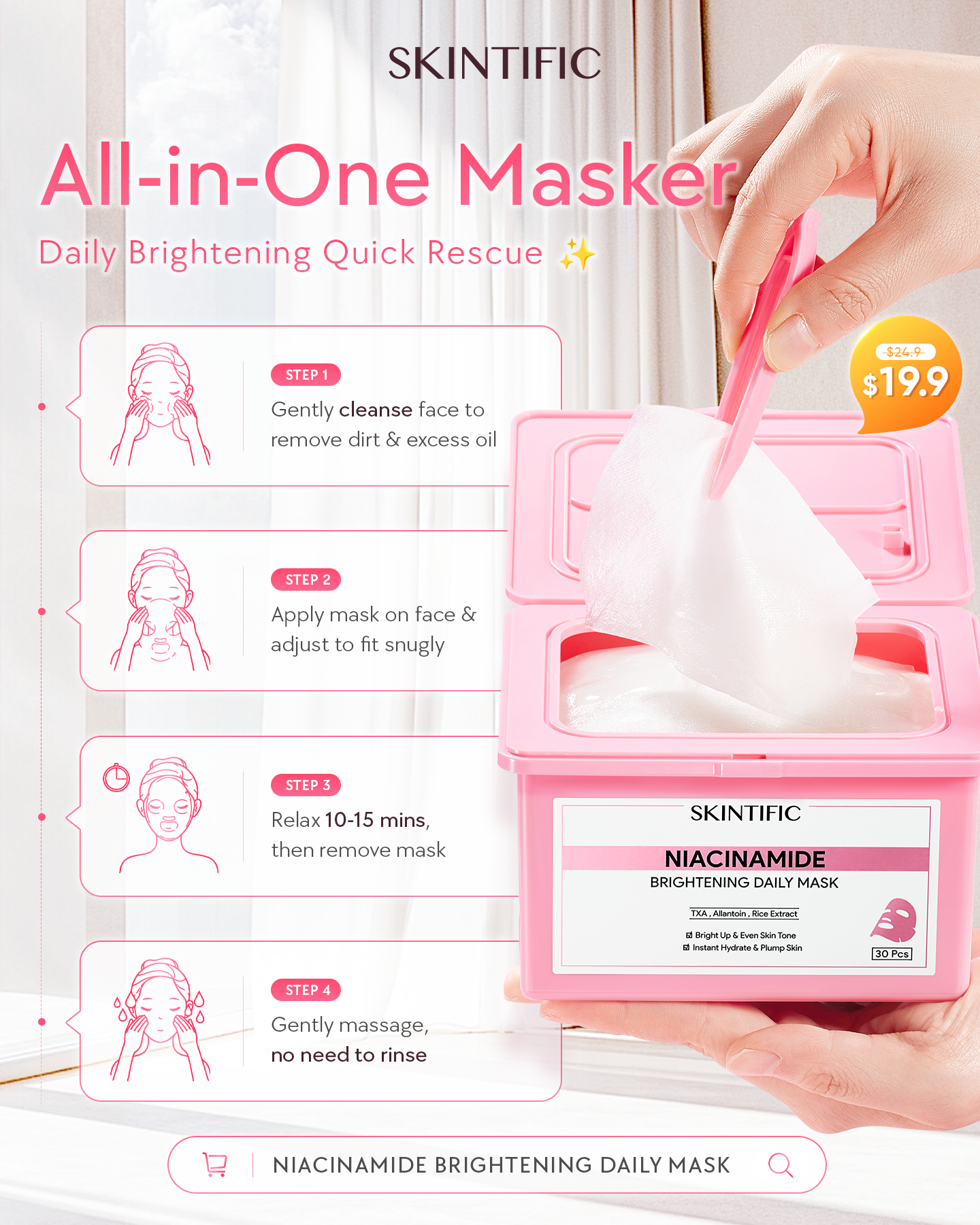 SkintificShop Facebook ad