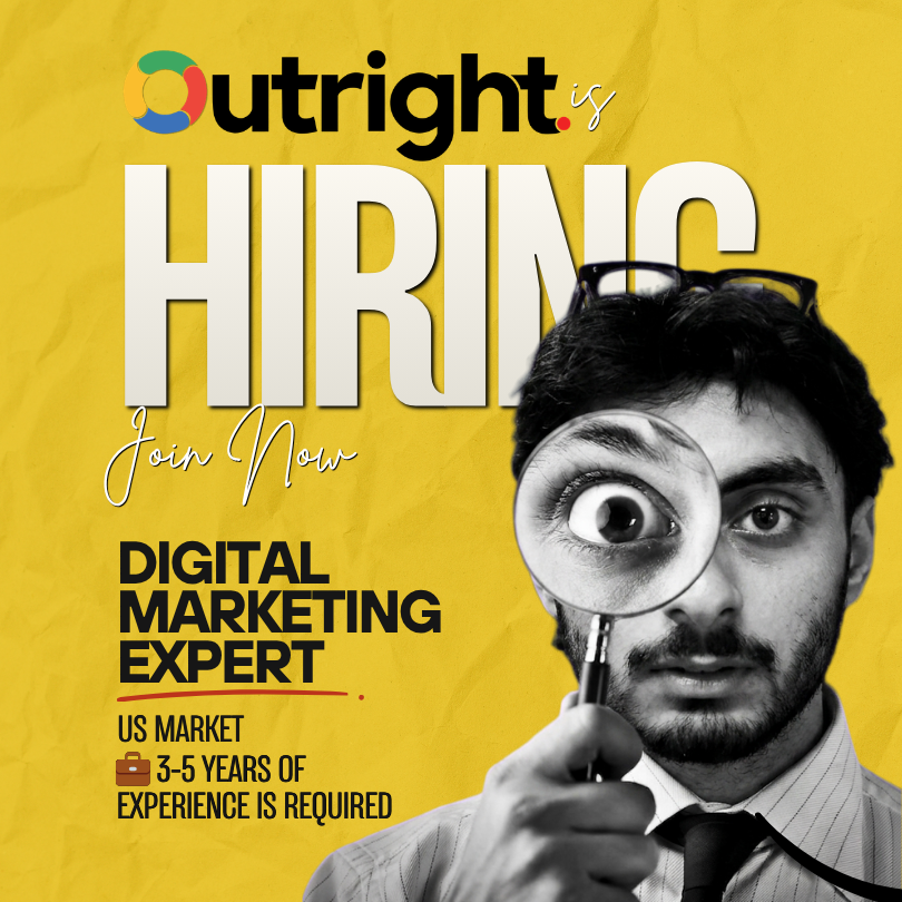 Outright Pakistan Facebook ad: Weβre Hiring a Digital Marketing Expert | ONSITEβ¦