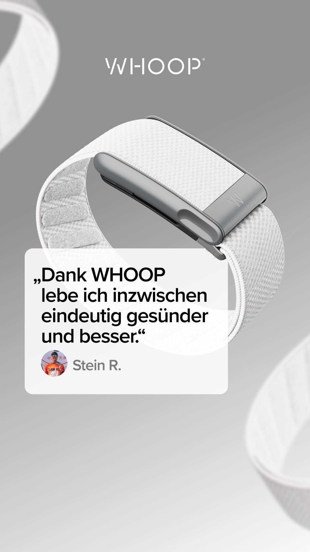 WHOOP Facebook ad