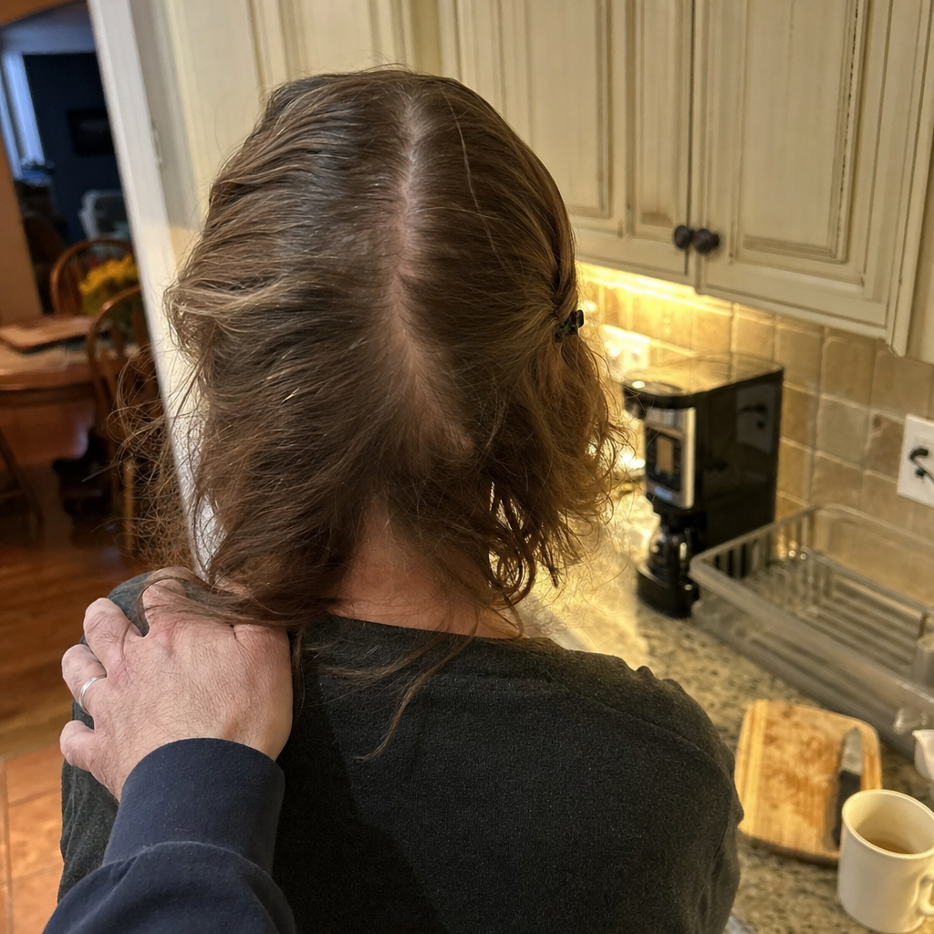Elizabeth white Facebook ad: Menopause: How did they get their hair back?
