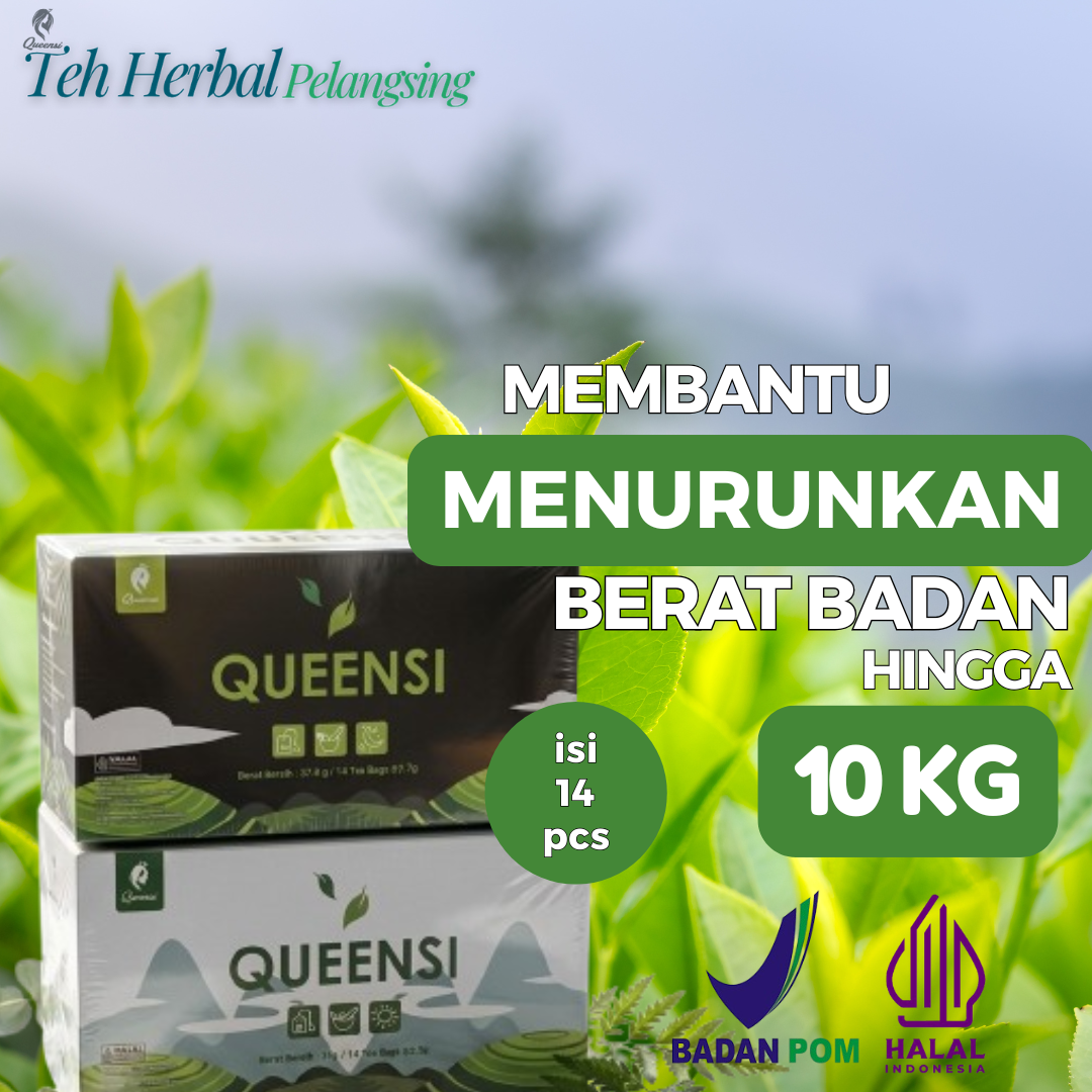 Queensi.id Facebook ad: Solusi Atasi Masalah Berat Badan dan Perut Buncit