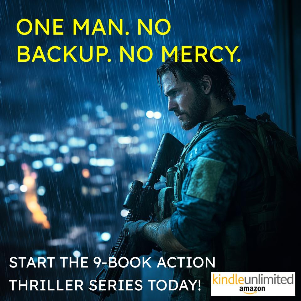 Blake Valentine - Author Facebook ad: Trent Rivera: equal parts Jack Reacher, John Wick…