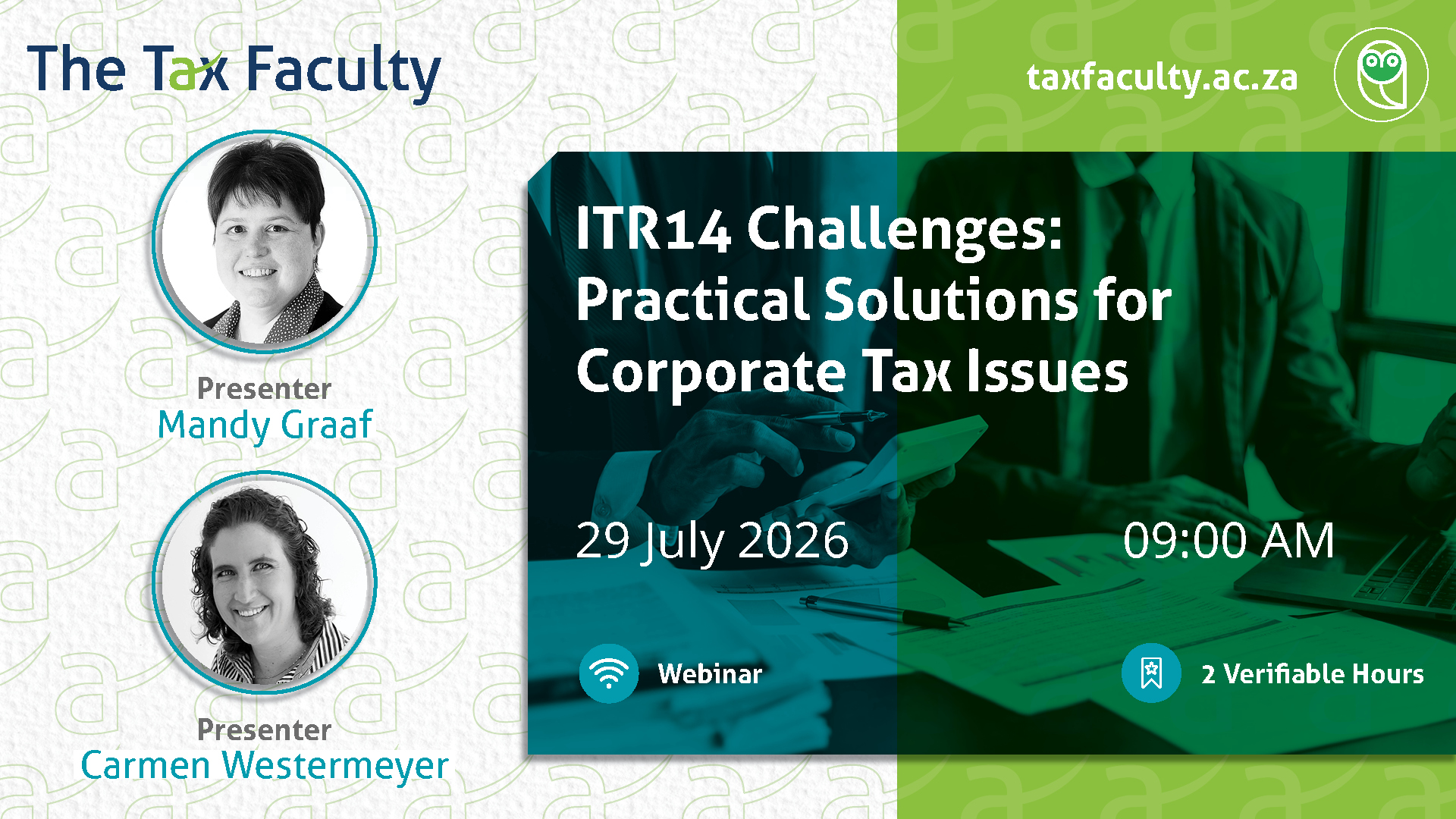 The Tax Faculty Facebook ad