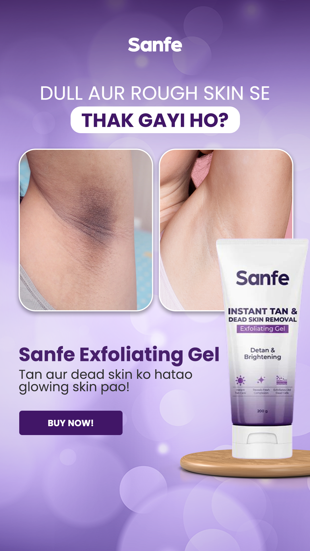 Skincare by Sanfe Facebook ad