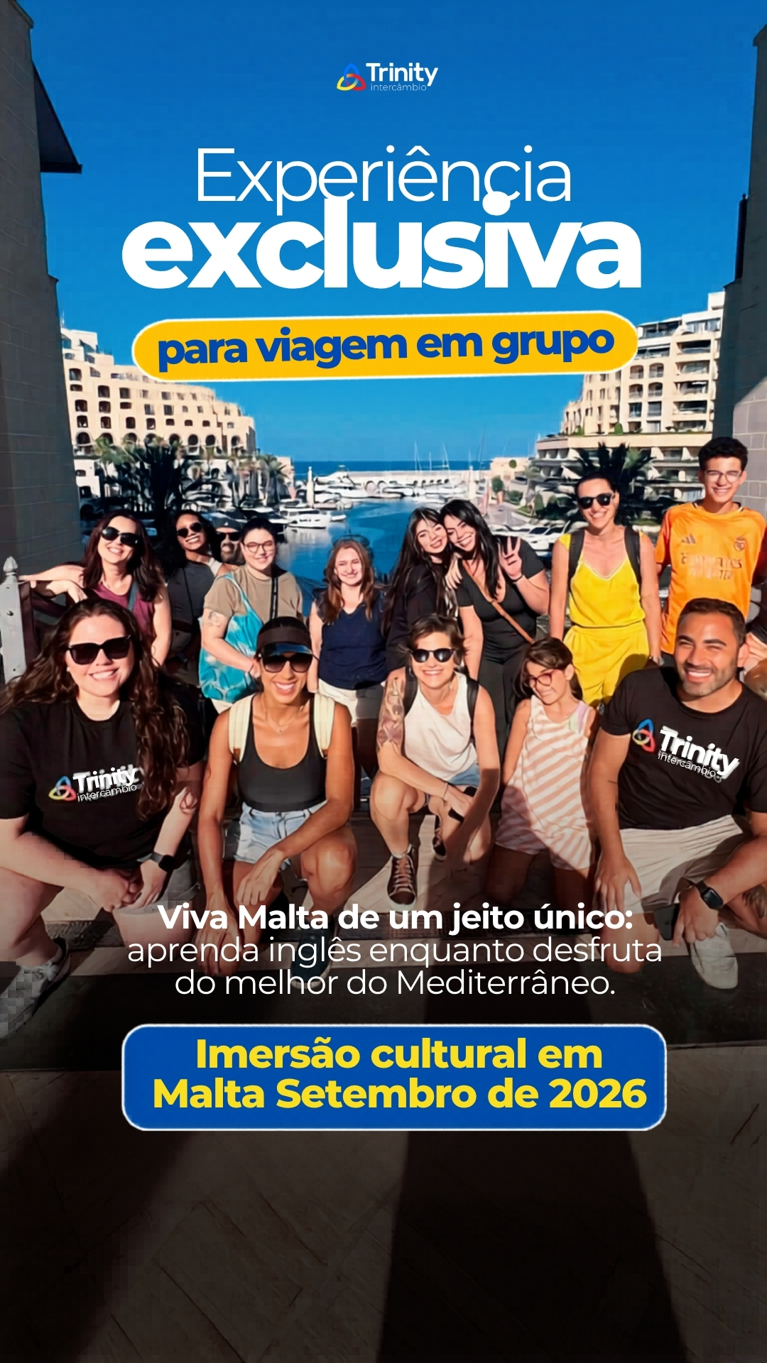 Trinity Intercâmbio Facebook ad