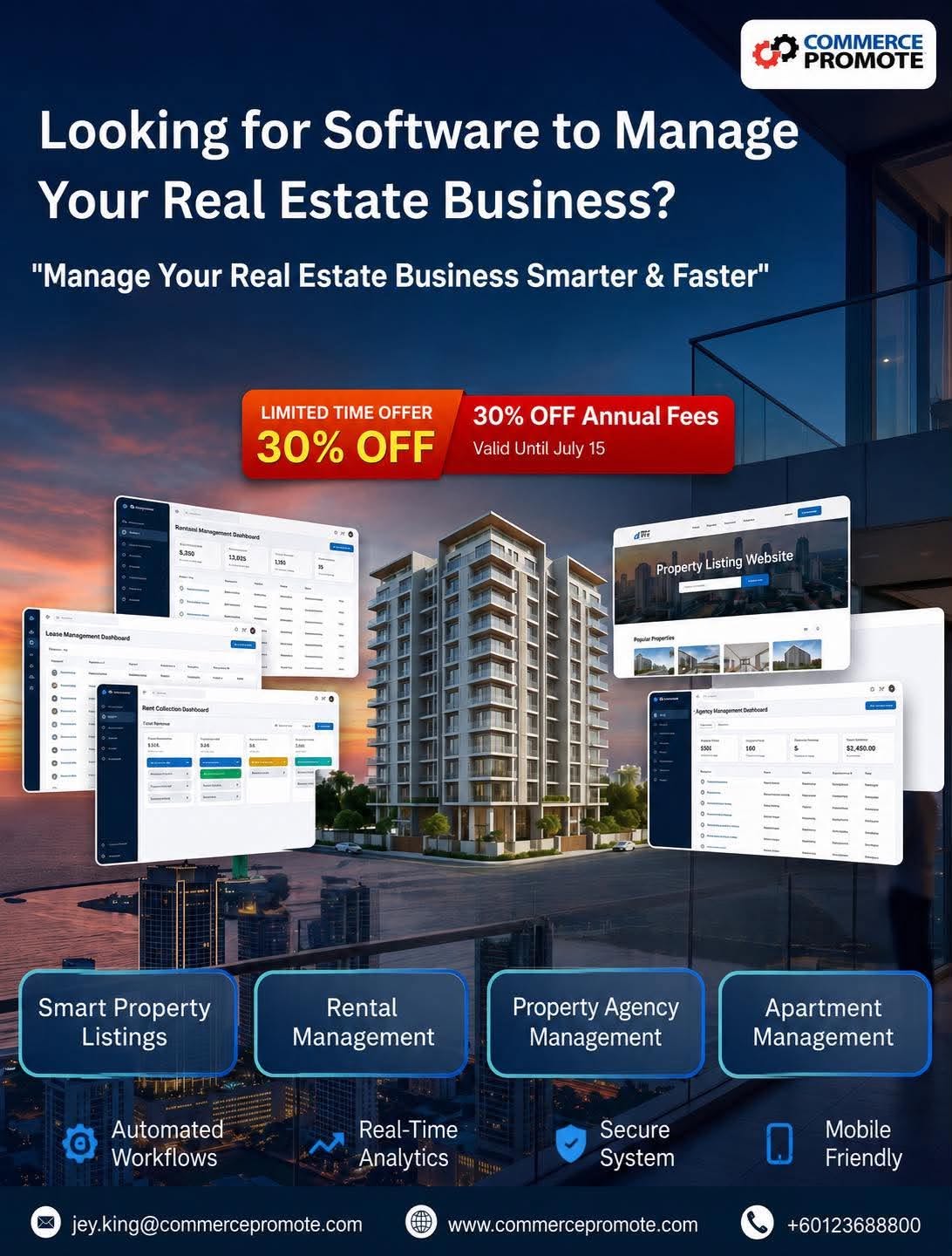CommercePromote Inc Facebook ad
