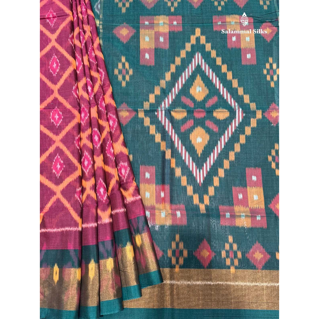 Salammal Silks Facebook ad: Own a piece of heritage with Salammal Silks.