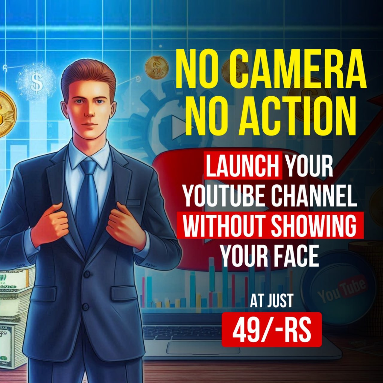 Vijay - Youtube Cashcow Program Facebook ad