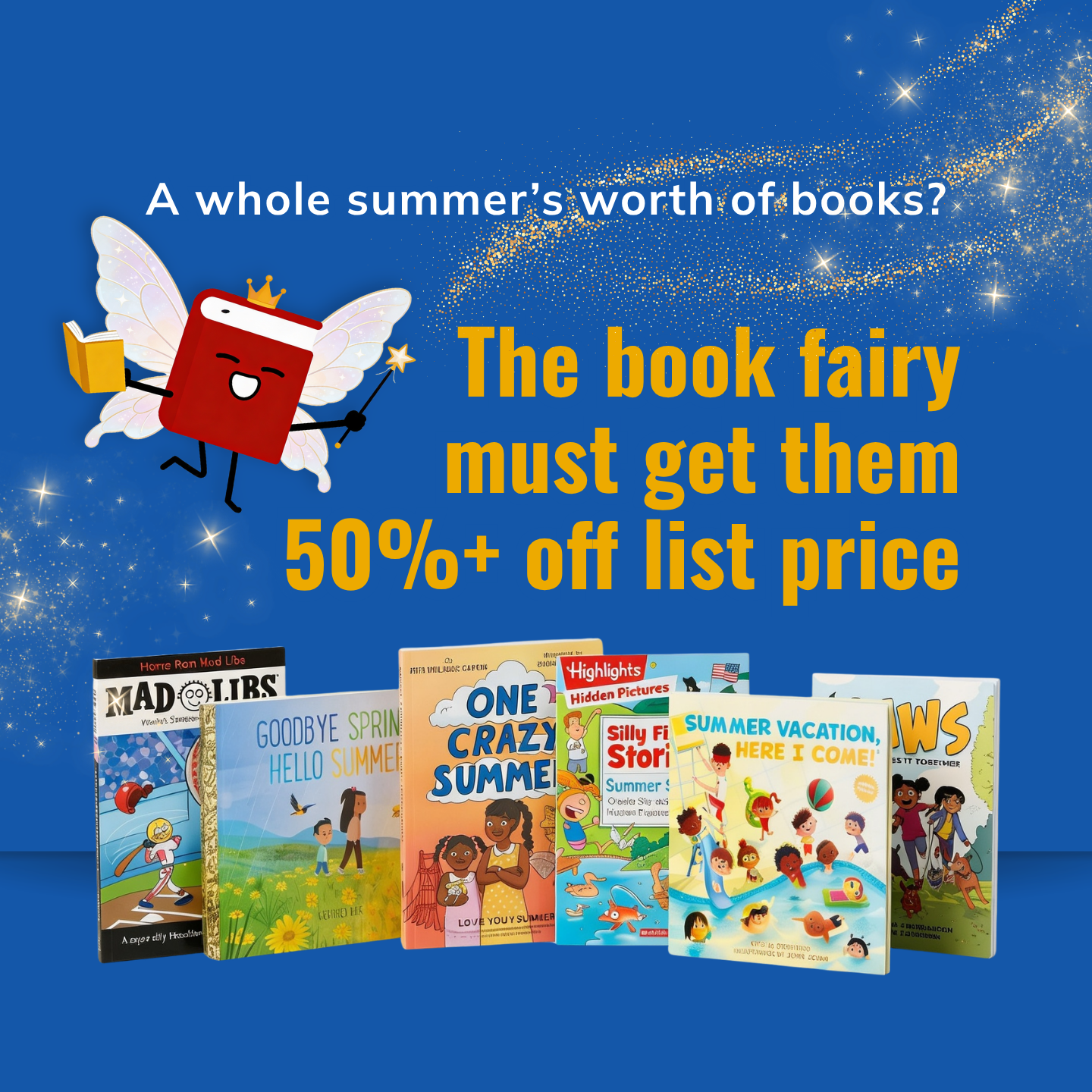 Book Outlet Facebook ad