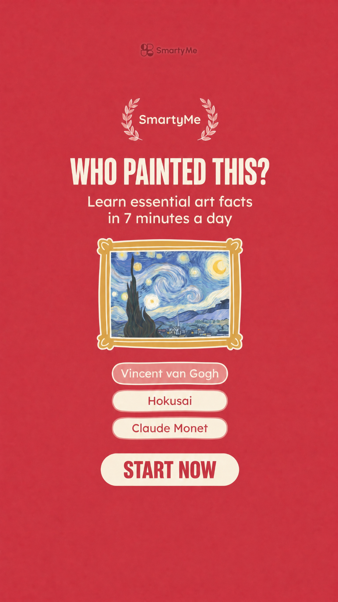 SmartyMe: Art & Ideas Vault Facebook ad