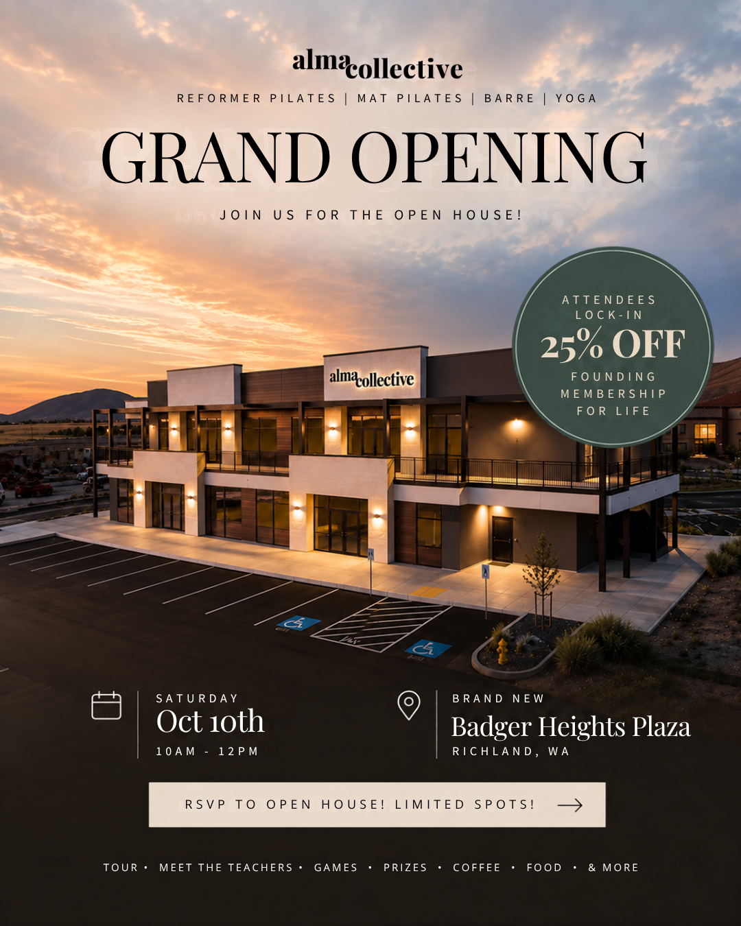 Alma Collective Facebook ad: Tri-Cities, Come See What’s Opening
