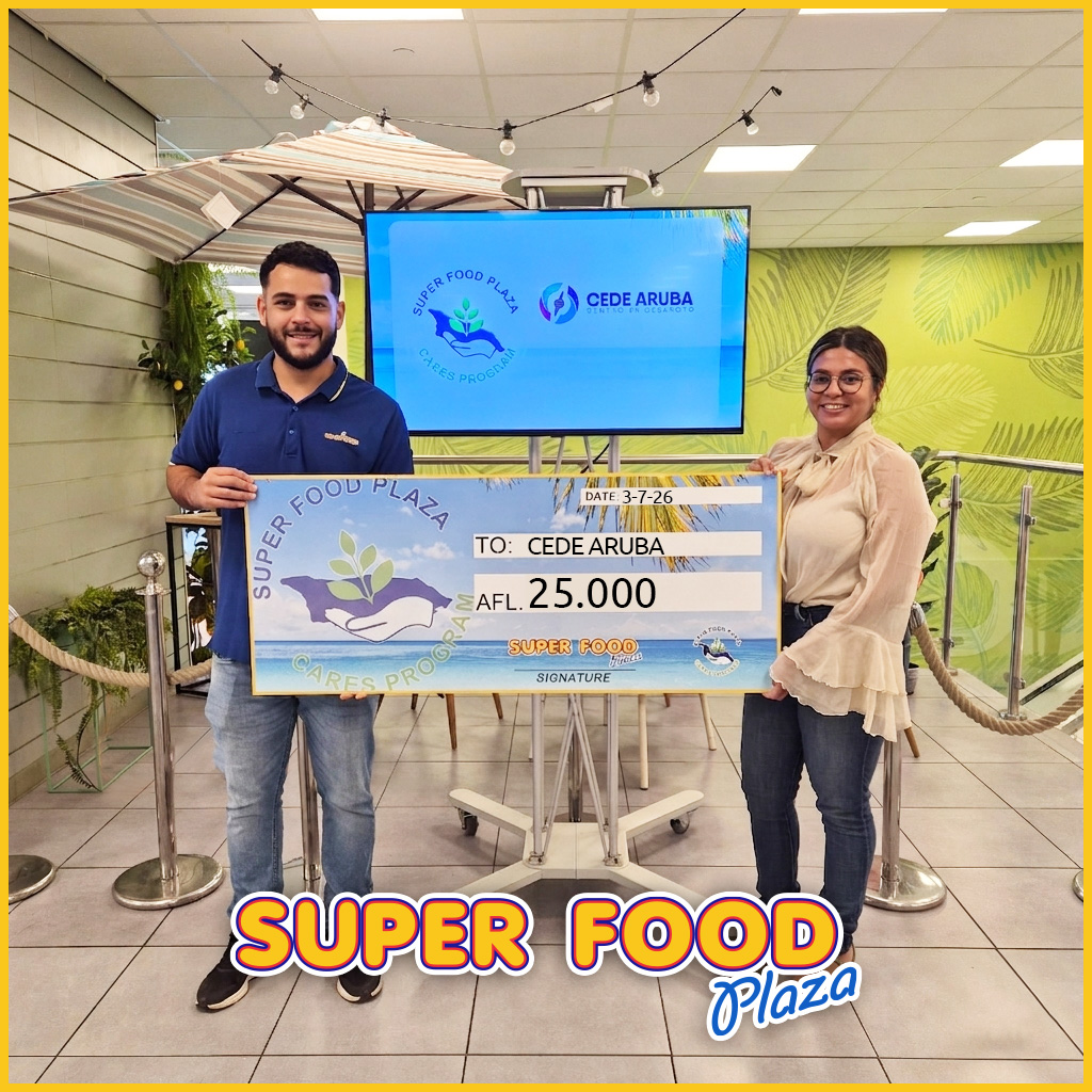 Super Food Plaza Aruba Facebook ad