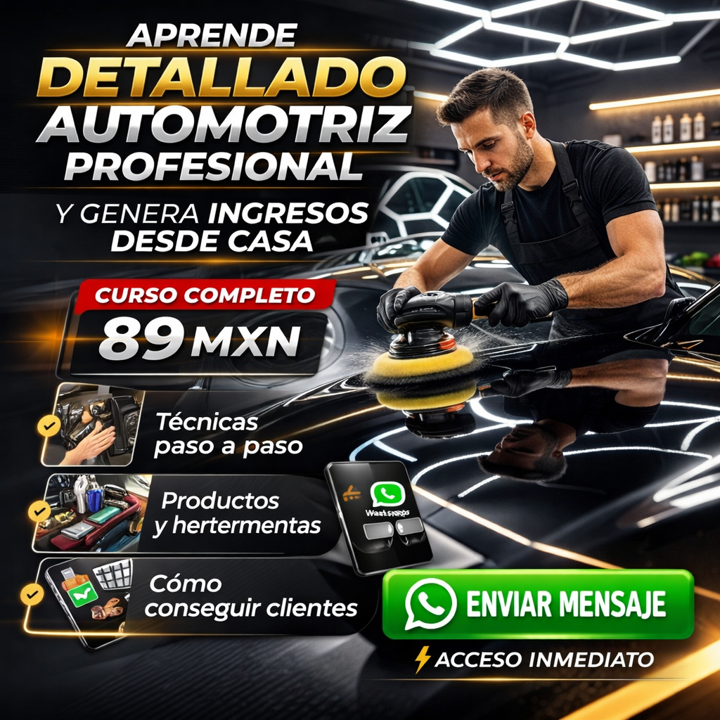 Car Detailing Gelo Facebook ad: Gana dinero con Car Detailing