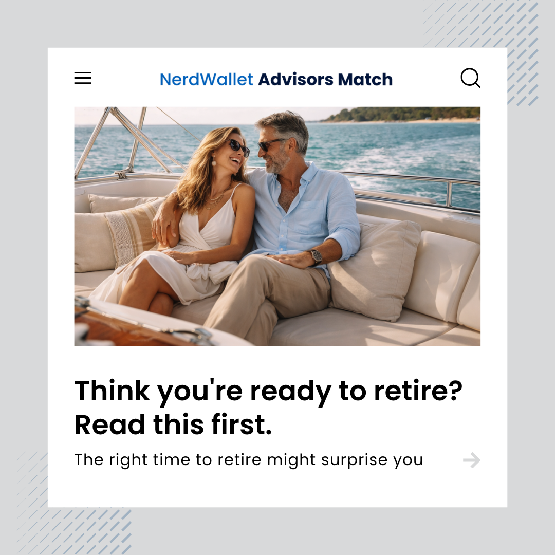 NerdWallet Facebook ad