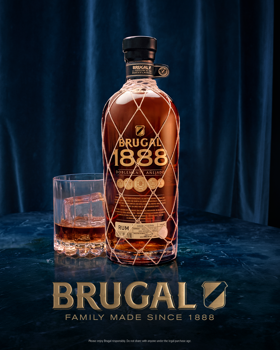 Brugal Rum Facebook ad