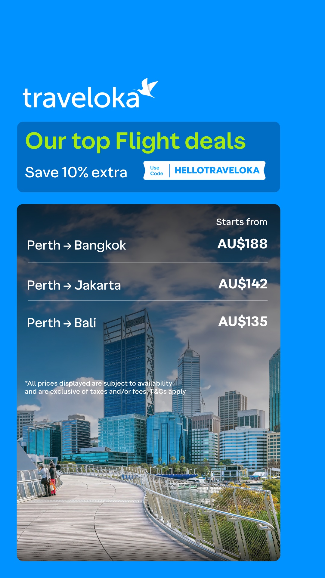Traveloka Facebook ad from Jul 8, 2026