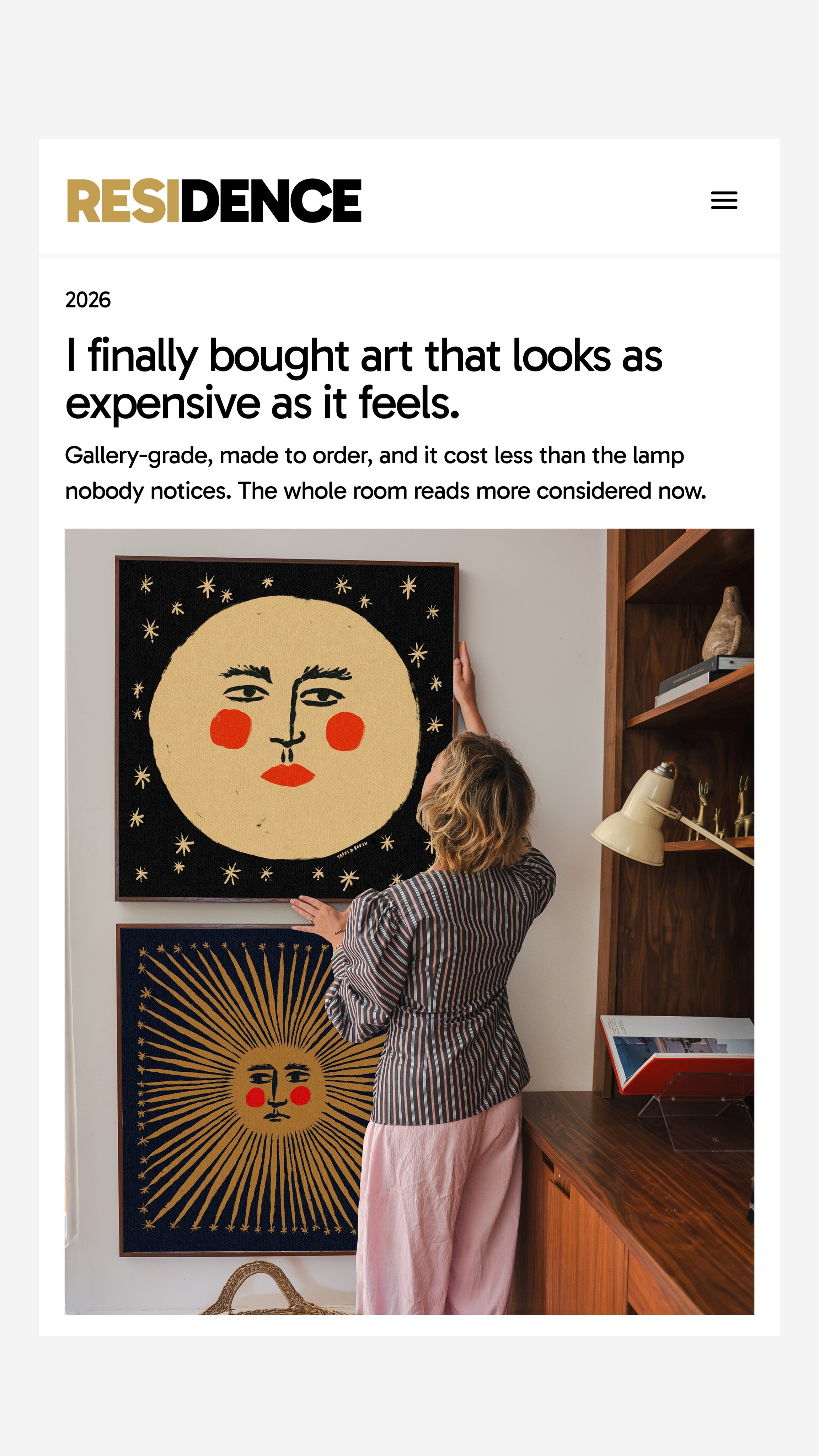 GoodMood Facebook ad