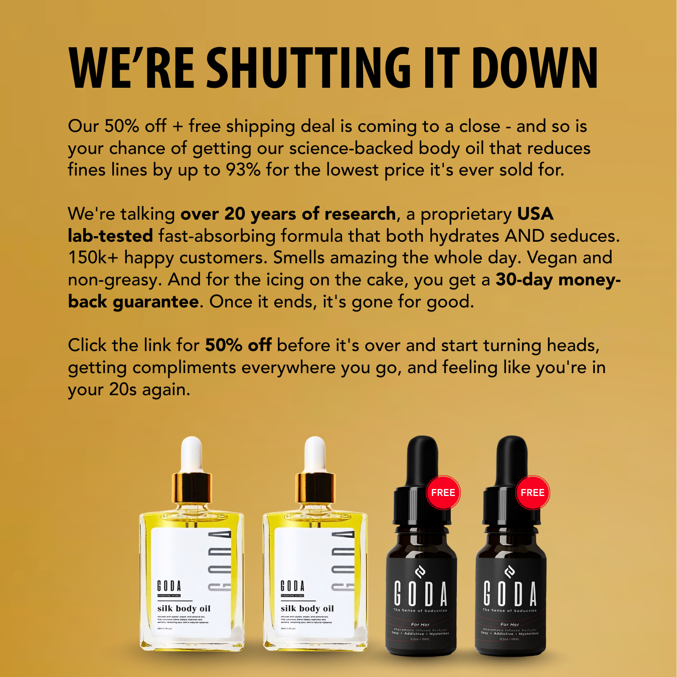 Goda Perfume Facebook ad