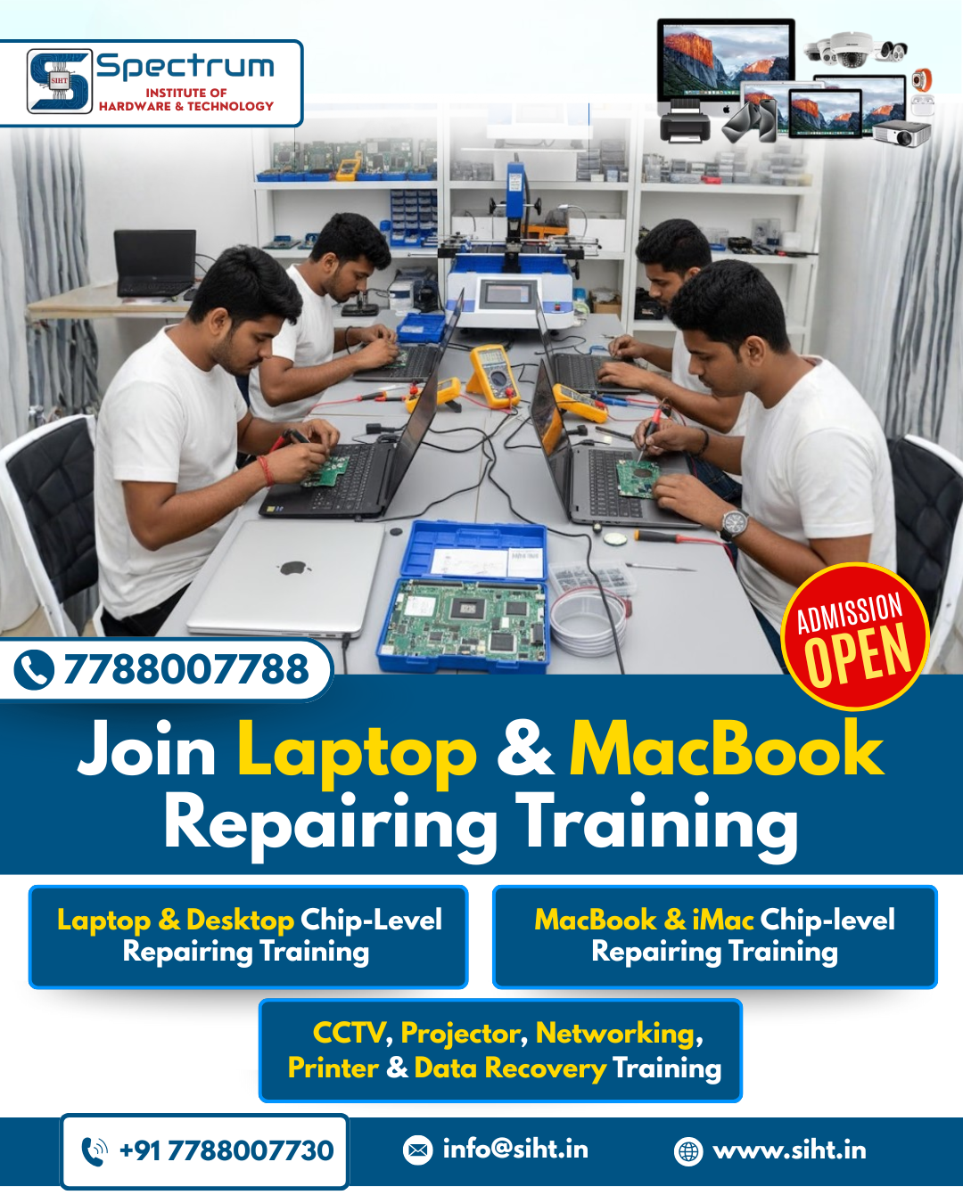Spectrum Institute of Hardware & Technology Facebook ad: Chat with us