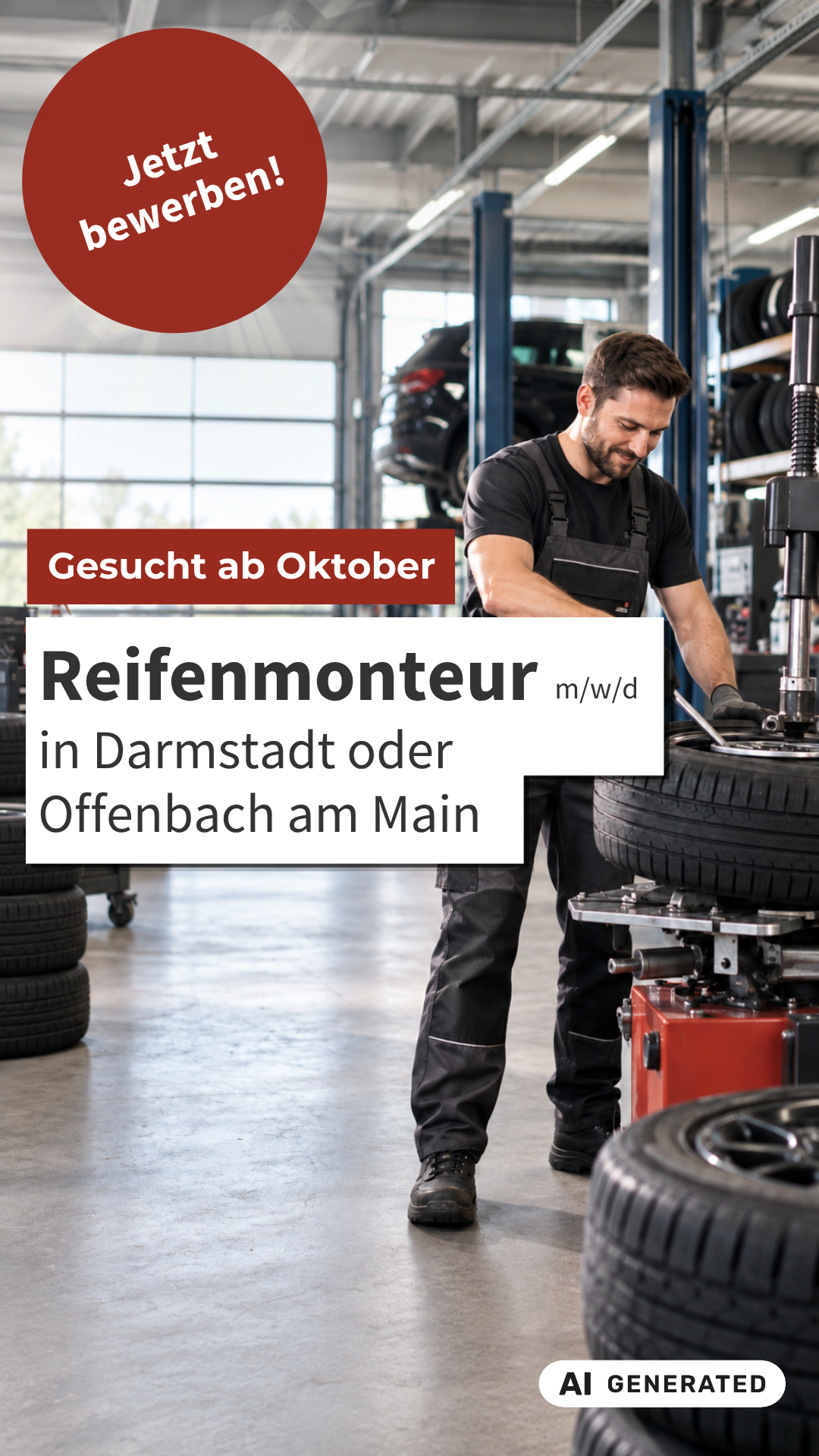 BUHL Personal Facebook ad: Langfristiger Einsatz mit Übernahmeoption