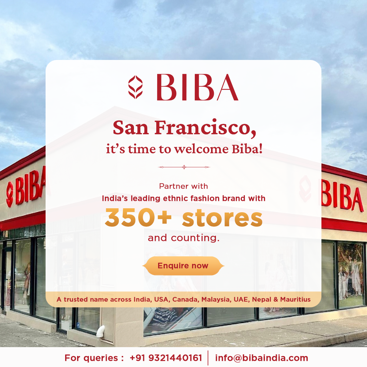 BIBA Facebook ad