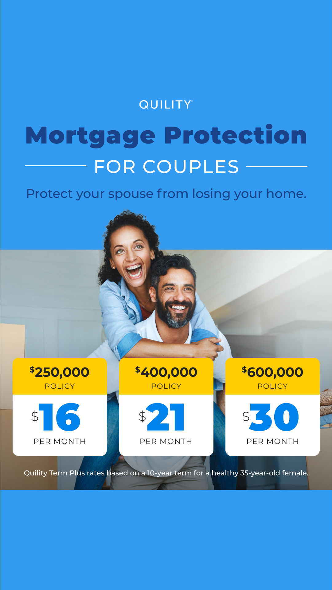 Quility Insurance Facebook ad