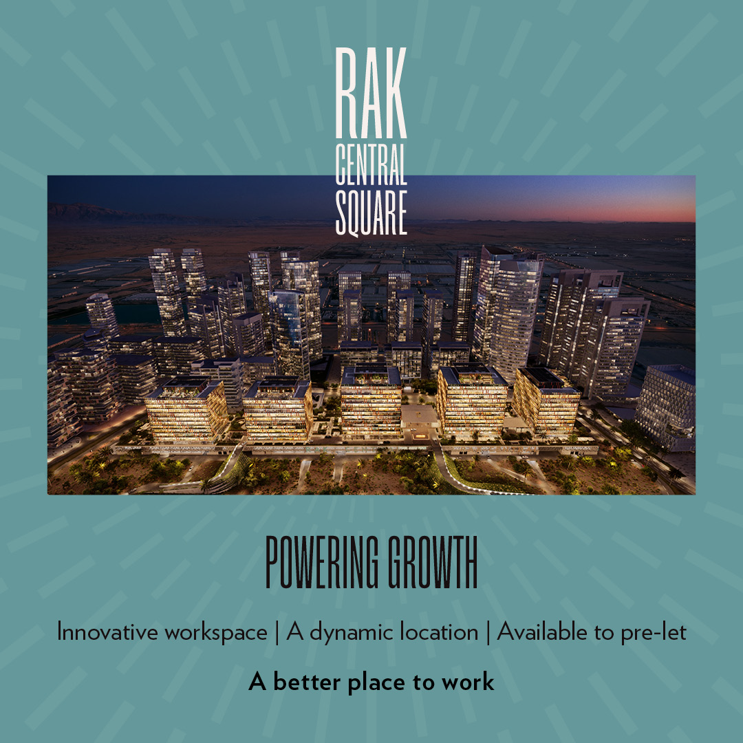 RAK Central Square Facebook ad: Grade A office space in Ras Al Khaimah