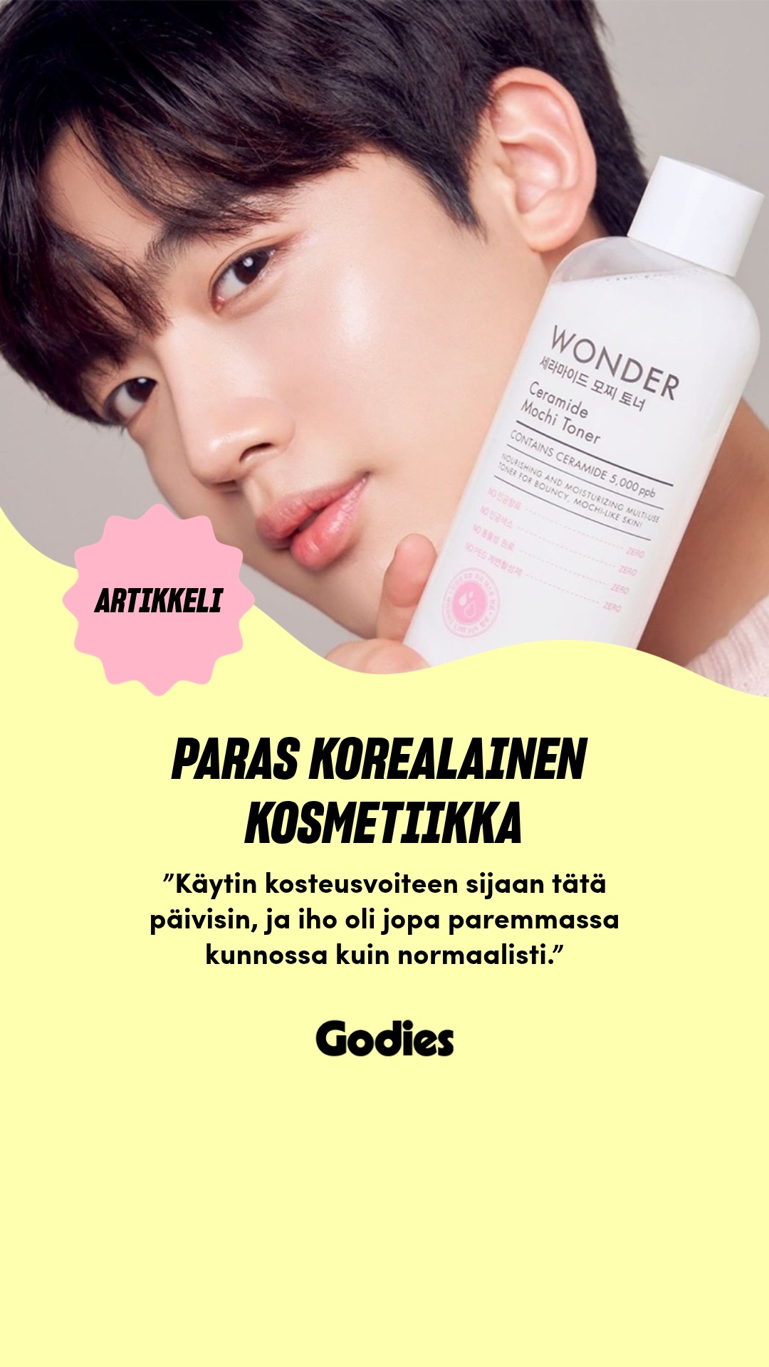 Godies Facebook ad: Top-lista: K-beauty suosikit