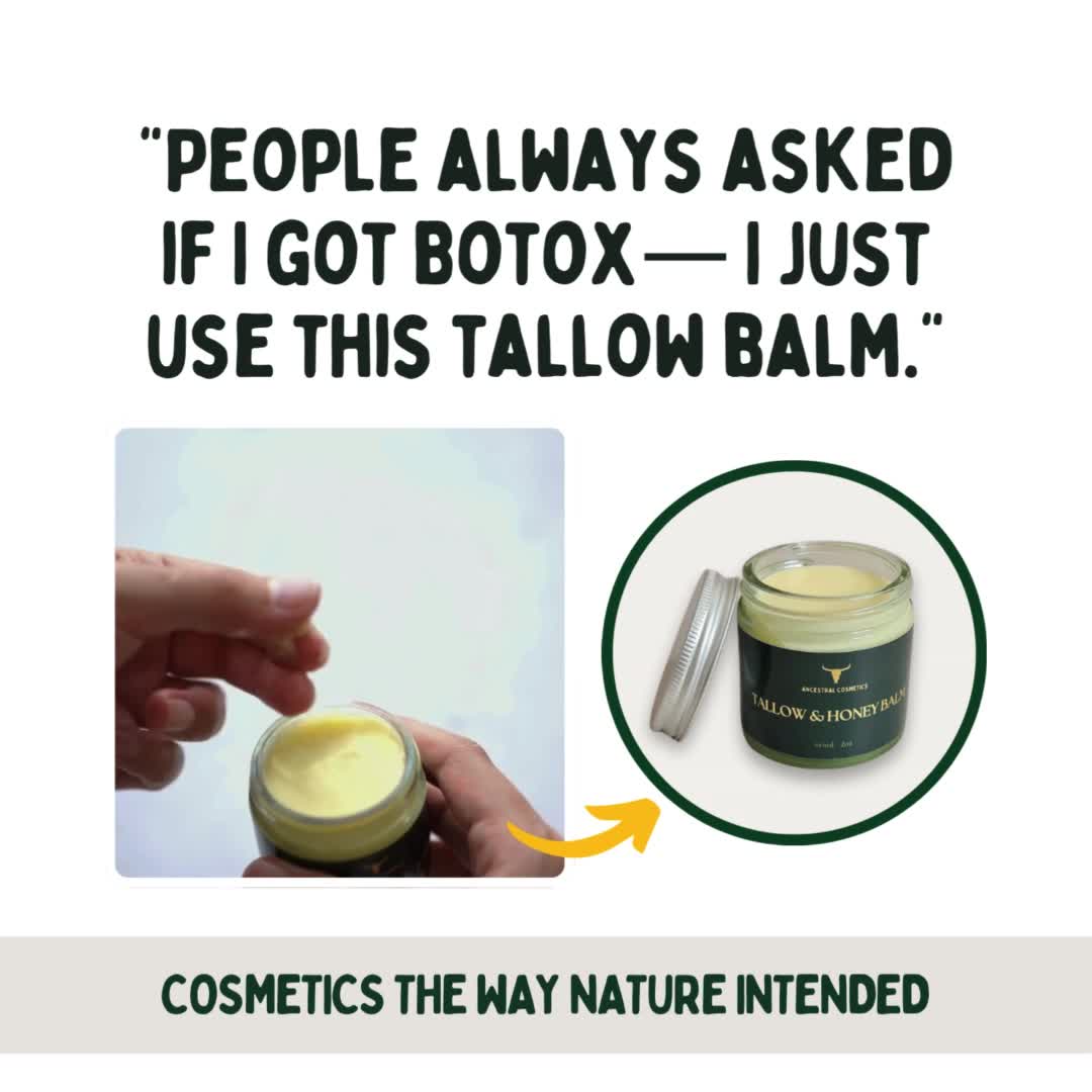 Ancestral Cosmetics Facebook ad: Do you do beef?