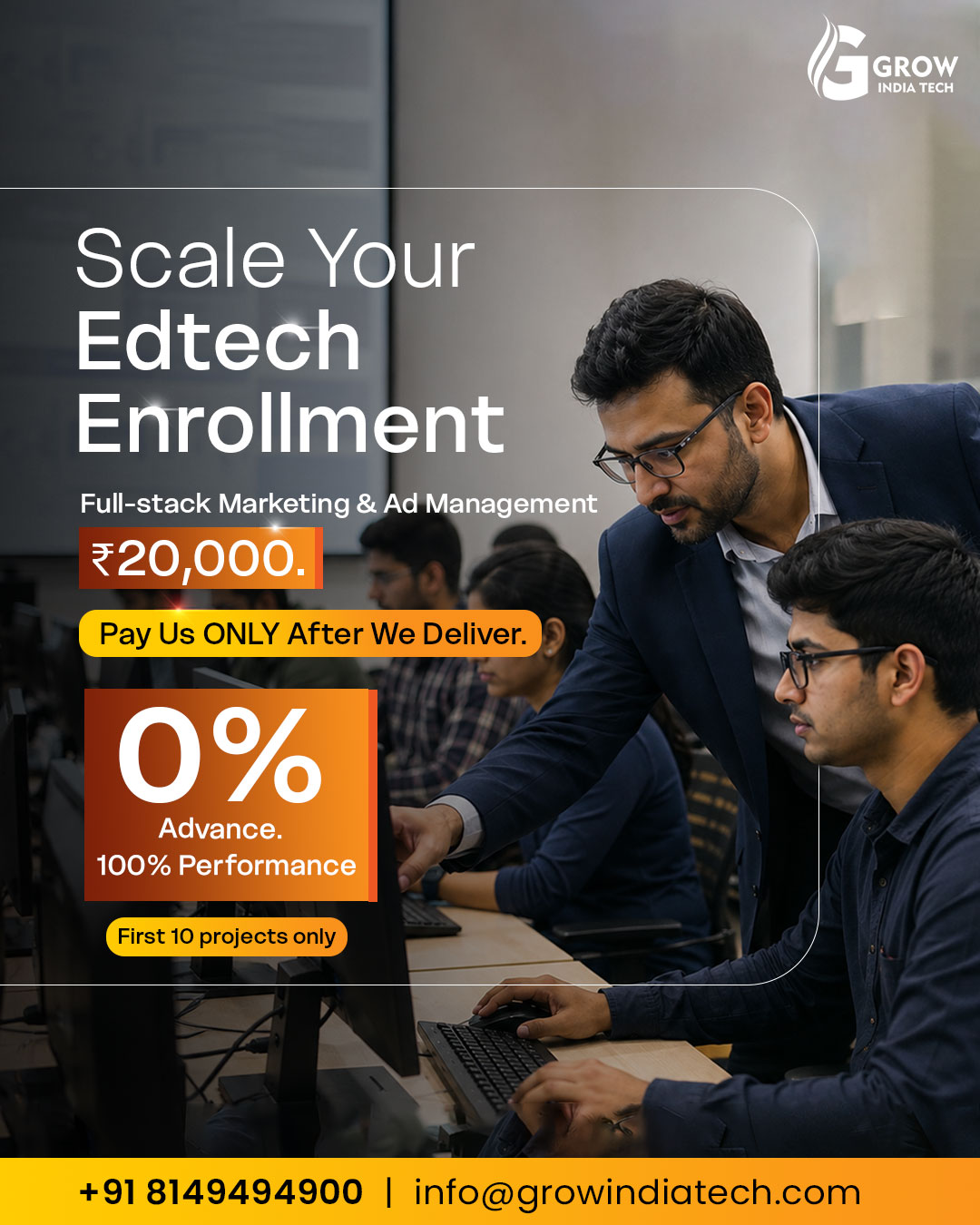 Grow India Tech Facebook ad