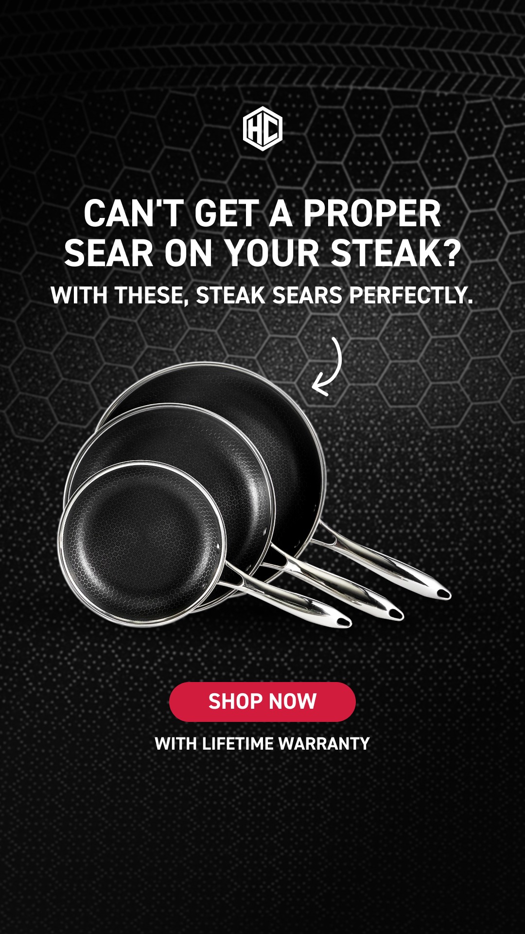 HexClad Facebook ad
