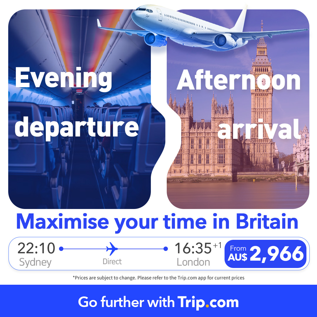 Trip.com Facebook ad