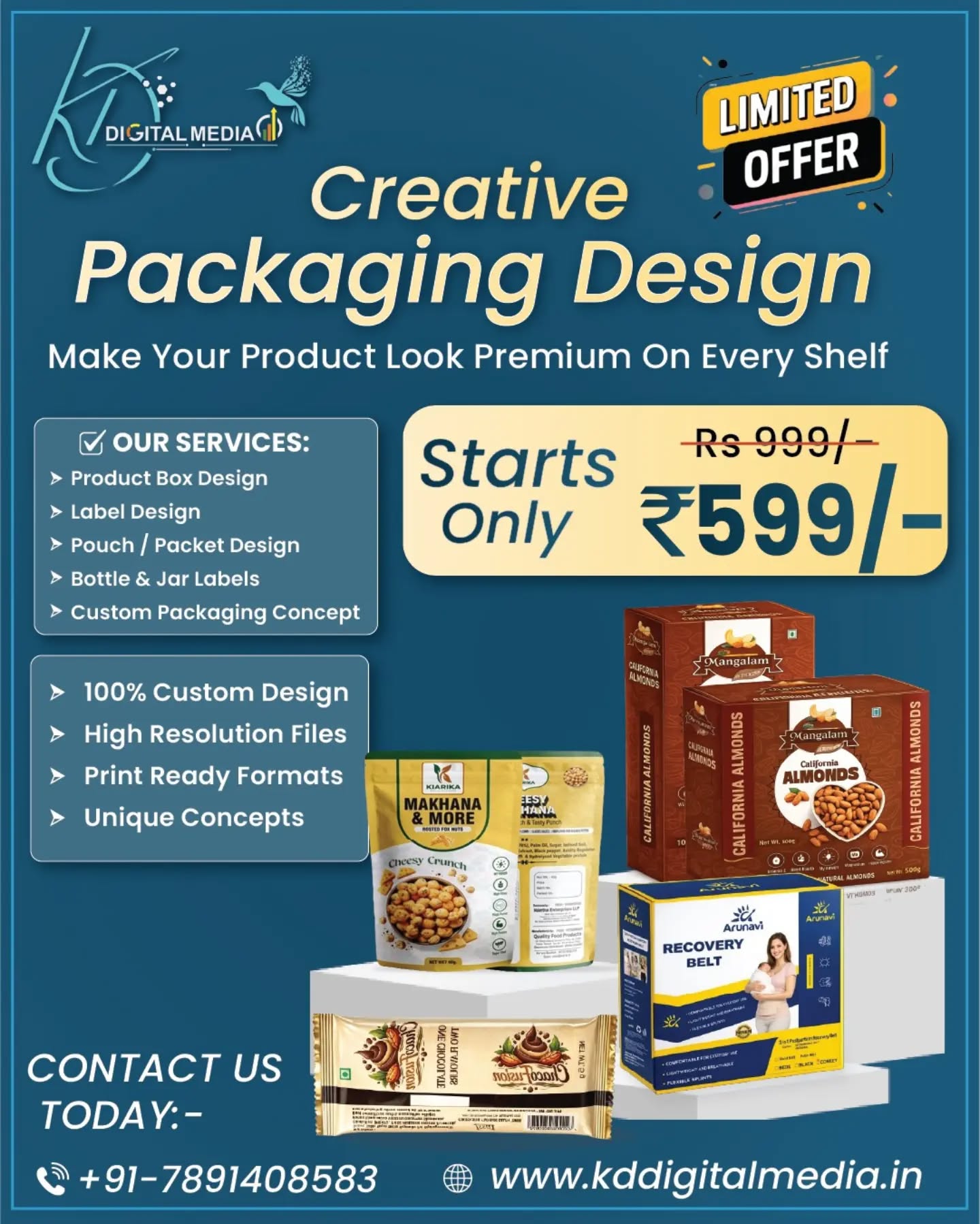 KD Digital Media Facebook ad: Make Your Product Look Premium and Sell Faster…