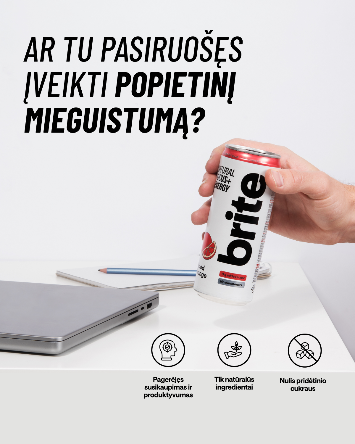 Brite Facebook ad