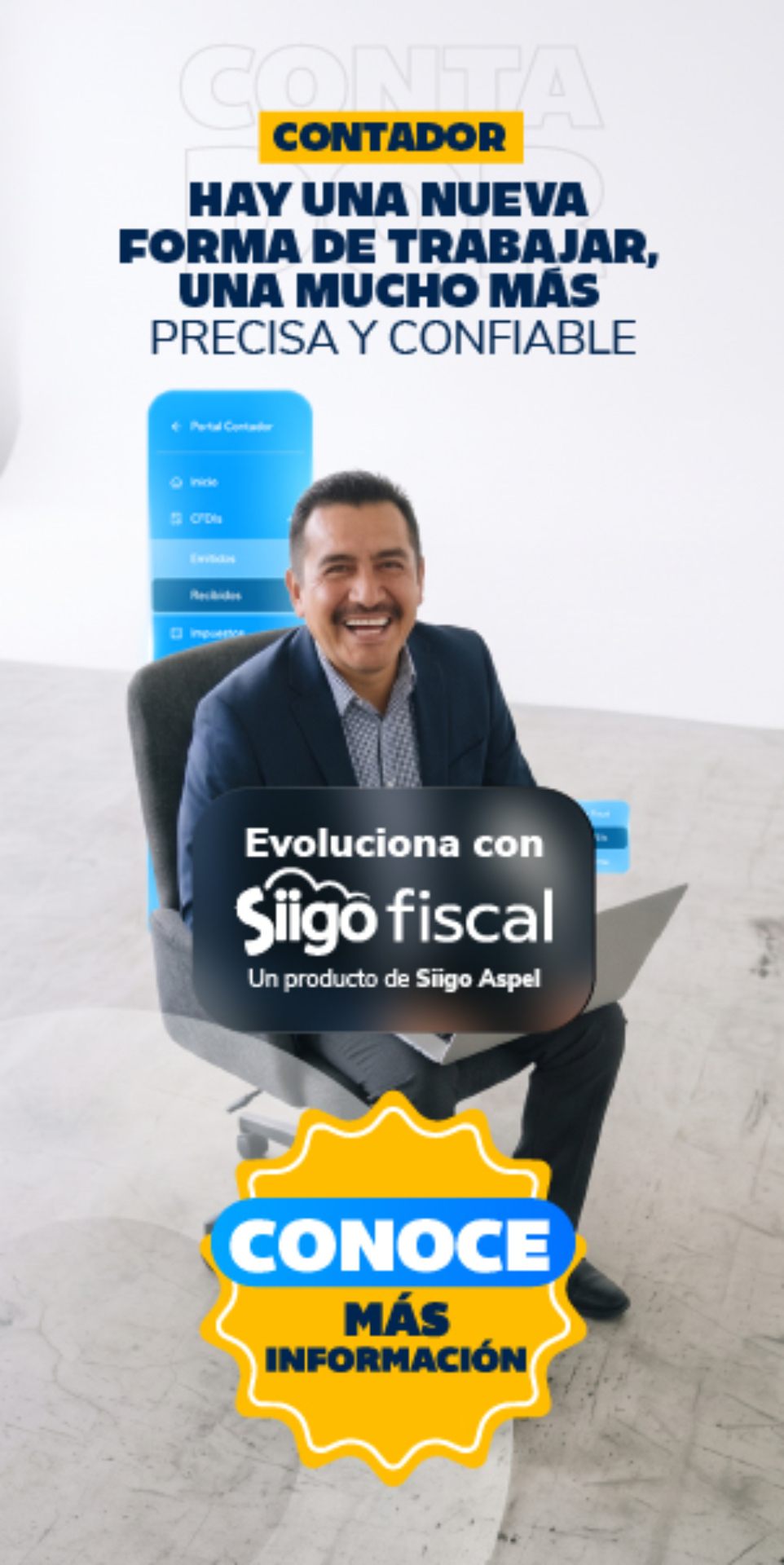 Siigo Aspel Facebook ad: SIIGO Fiscal: respaldo, confianza y control